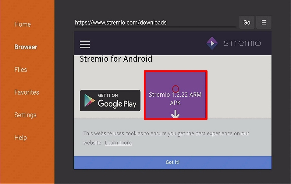 Step 13 Install Stremio on Firestick
